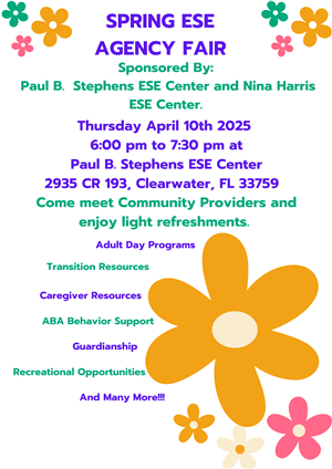  Flyer for the ESE Fair 2025